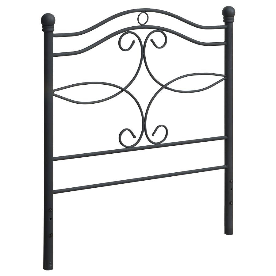 Callie Black Twin Headboard - MyWaynesHome #
