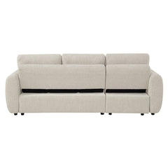 Nuriel - Reversible Sectional Sofa With Sleeper & Storage