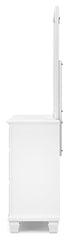 Fortman - Dresser And Mirror - White