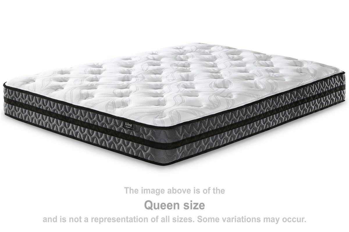 10 Inch Pocketed Hybrid - Full Mattress - White