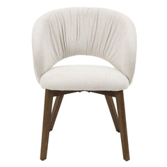 Eada - Arm Chair (Set of 2) - Beige Chenille
