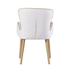 Adalynn - Side Chair (Set of 2) - Beige Boucle & Oak