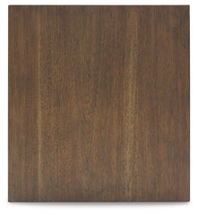 Moriville - Rectangular End Table - Grayish Brown