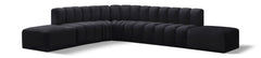 Arc - Velvet 7 Piece Corner Modular Sofa