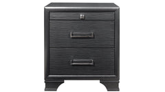 Jordyn - 5 Piece Full Bedroom Set - Gray
