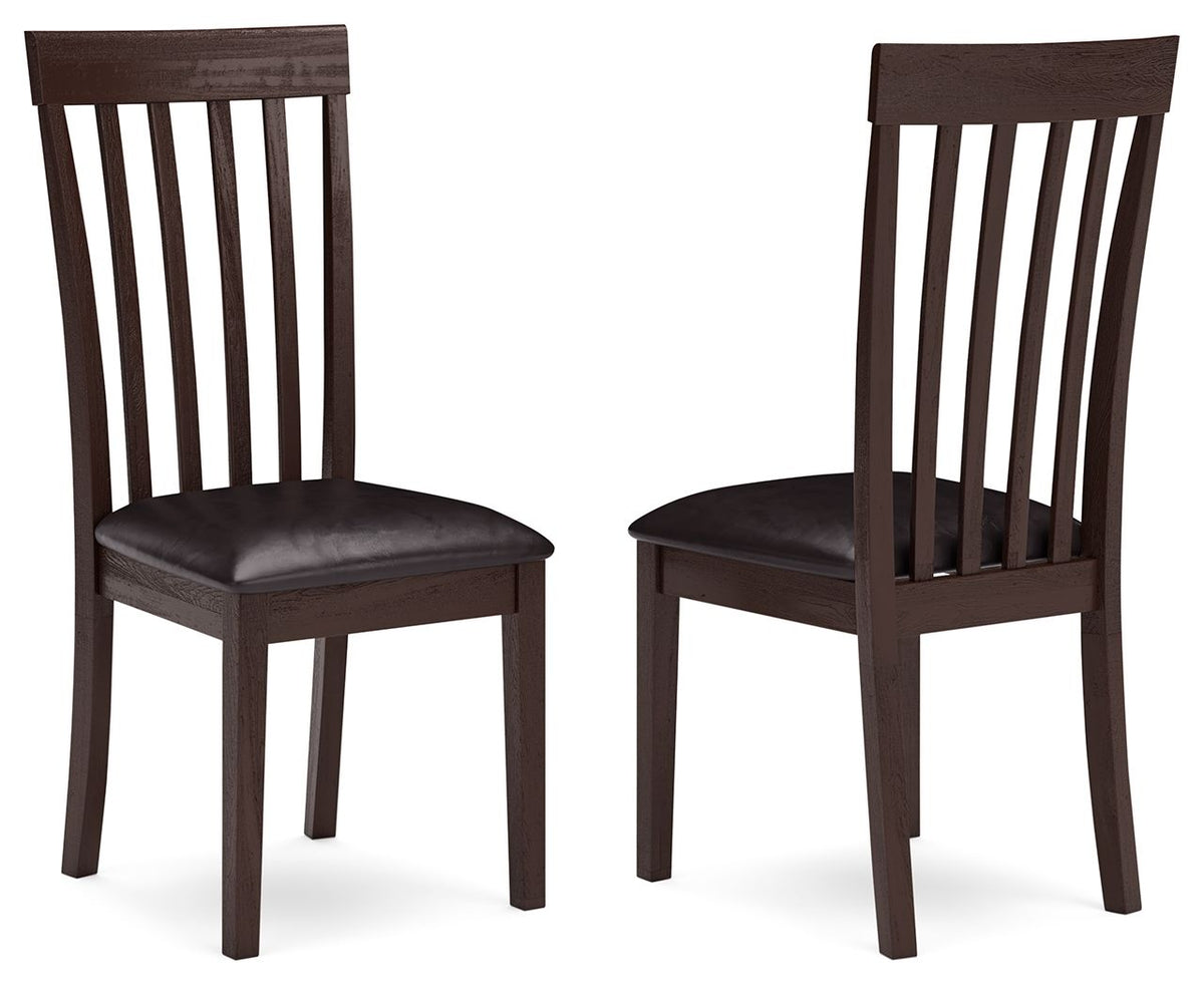 Hammis - Dining UPH Side Chair (Set of 2) - Dark Brown