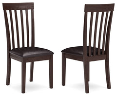 Hammis - Dining UPH Side Chair (Set of 2) - Dark Brown