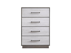 Aberdeen - Chest - Gray / Oak