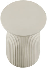 Opani - Concrete End Table - Taupe