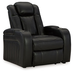 Caveman Den - Power Recliner/ Adj Headrest - Midnight
