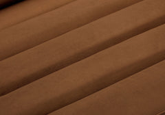 Cascade - Velvet Sofa - Saddle