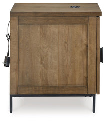 Torlanta - Chair Side End Table - Brown