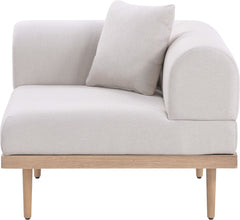 Laguna - Resilient Water Resistant Fabric Upholstered Outdoor Patio Modular Corner Chair