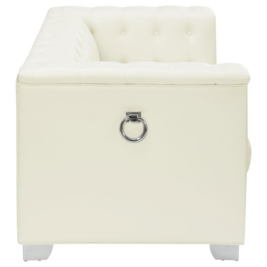 Chaviano Ivory 2 Pc Sofa Set - MyWaynesHome #