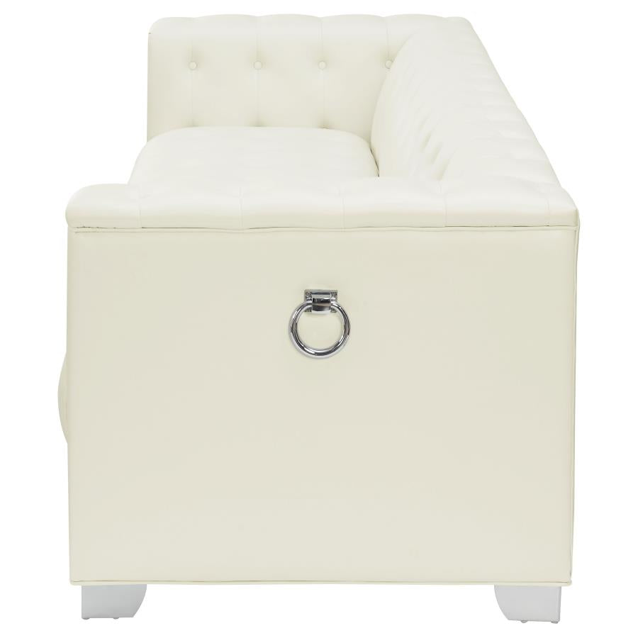 Chaviano Ivory Sofa - MyWaynesHome #