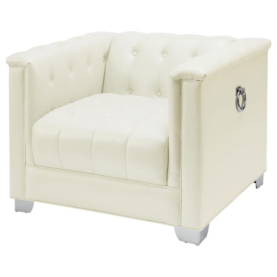 Chaviano Ivory Chair - MyWaynesHome #