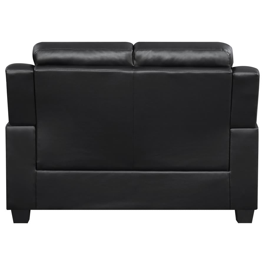 Finley Black 3 Pc Sofa Set - MyWaynesHome #