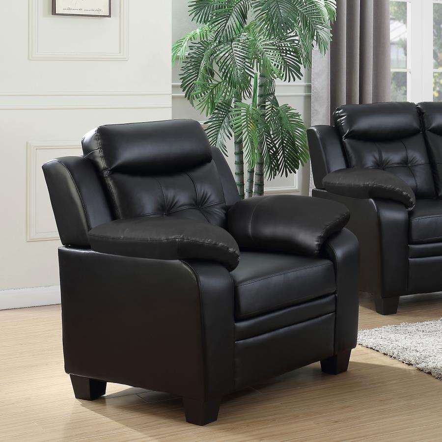 Finley Black Chair - MyWaynesHome #