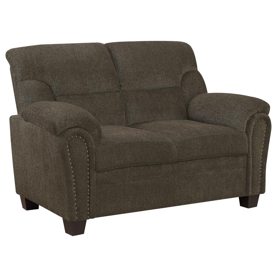 Clementine Brown 3 Pc Sofa Set - MyWaynesHome #