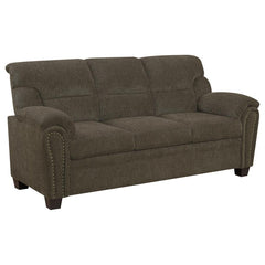 Clementine Brown Sofa - MyWaynesHome #