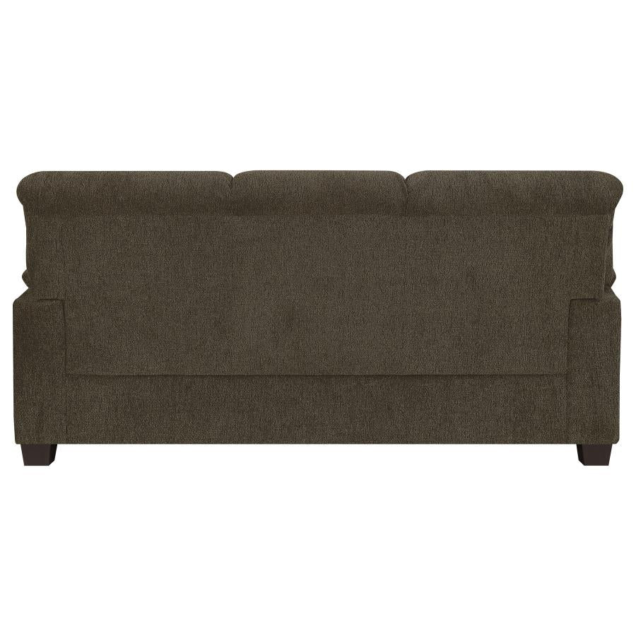 Clementine Brown Sofa - MyWaynesHome #