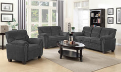 Clementine Grey 3 Pc Sofa Set - MyWaynesHome #