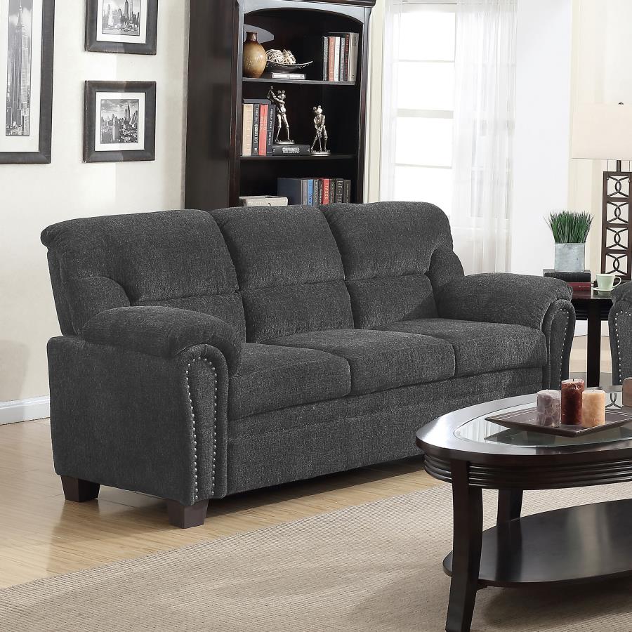 Clementine Grey Sofa - MyWaynesHome #