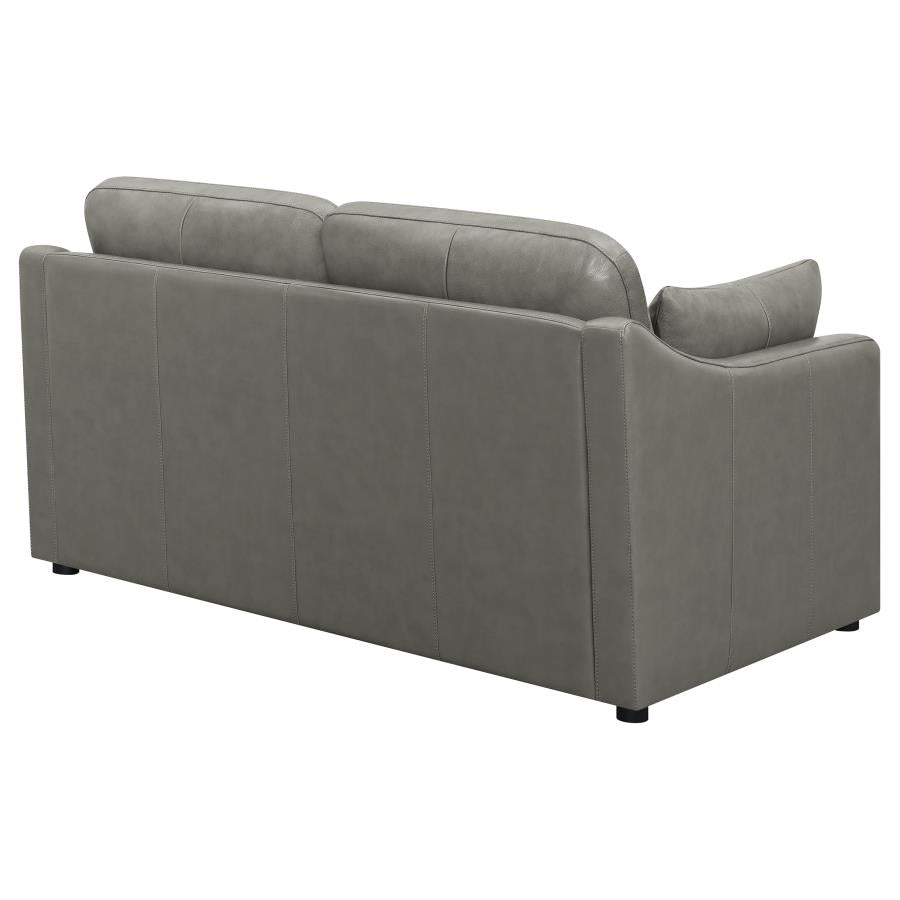 Grayson Grey Loveseat - MyWaynesHome #