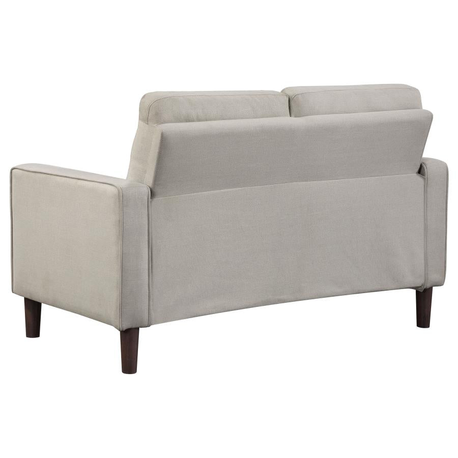 Bowen Beige Loveseat - MyWaynesHome #
