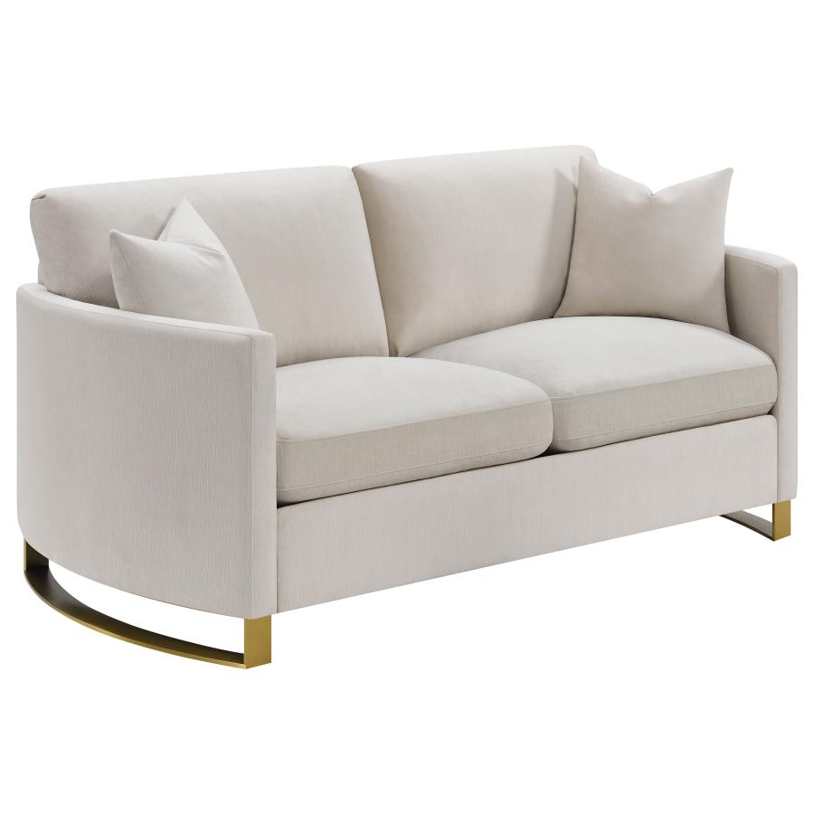 Corliss Beige 2 Pc Sofa Set - MyWaynesHome #