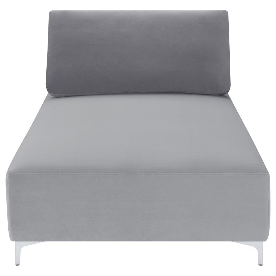 Giovanni Grey Chaise - MyWaynesHome #