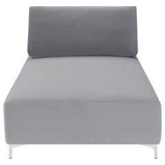 Giovanni Grey Chaise - MyWaynesHome #