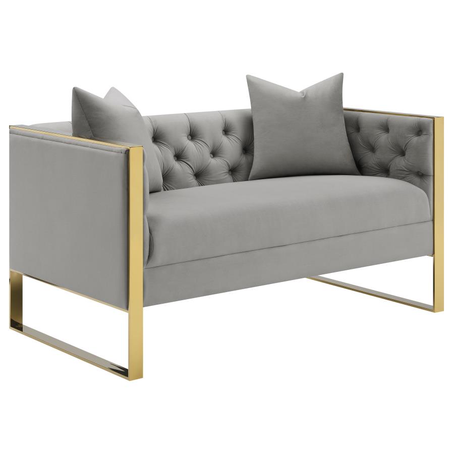 Eastbrook Grey 3 Pc Sofa Set - MyWaynesHome #