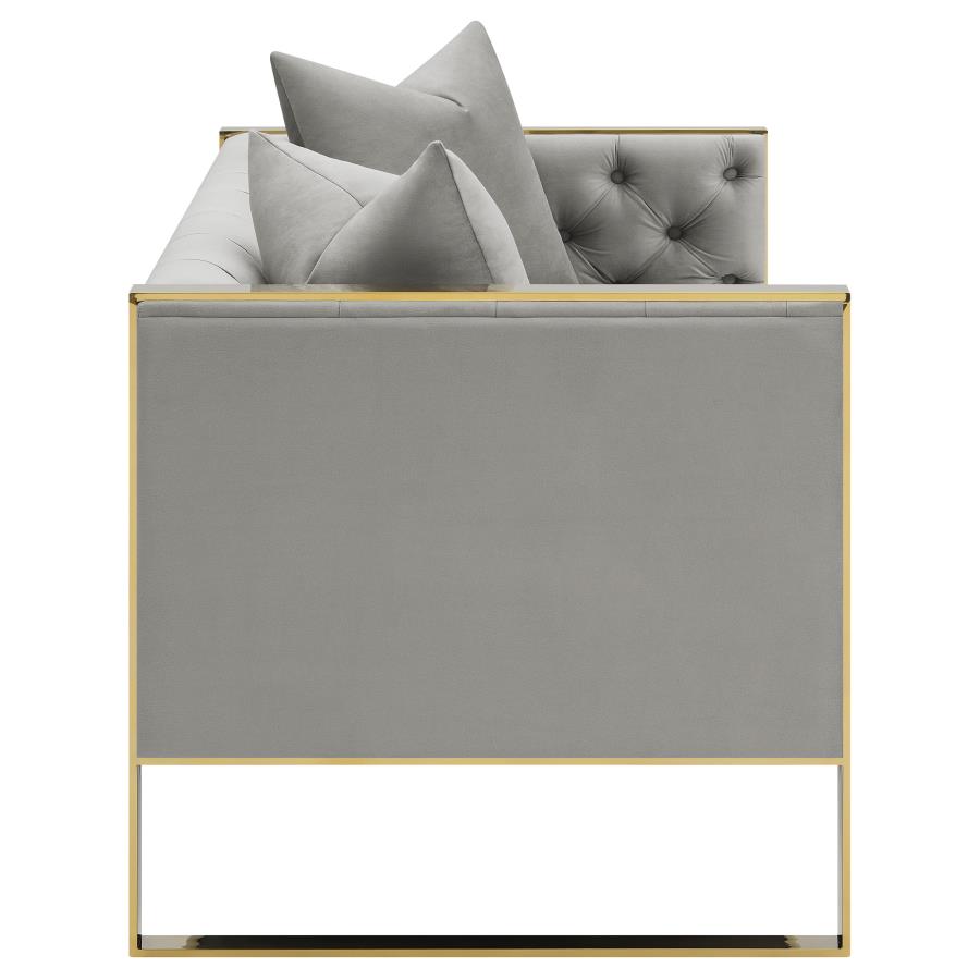 Eastbrook Grey 3 Pc Sofa Set - MyWaynesHome #