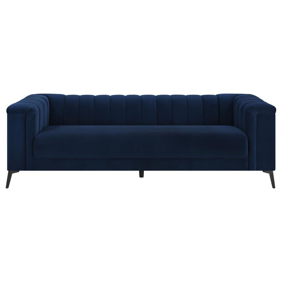 Chalet Blue 3 Pc Sofa Set - MyWaynesHome #