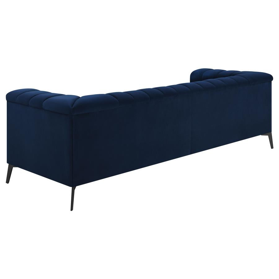 Chalet Blue 3 Pc Sofa Set - MyWaynesHome #