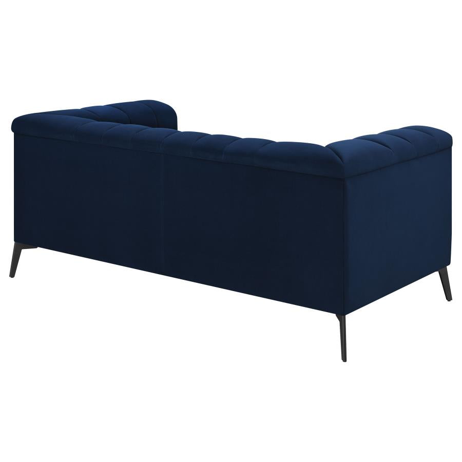 Chalet Blue Loveseat - MyWaynesHome #