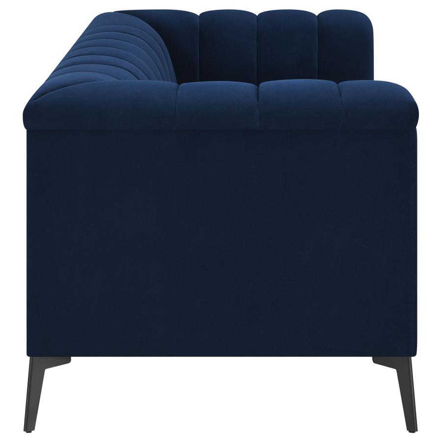 Chalet Blue Loveseat - MyWaynesHome #