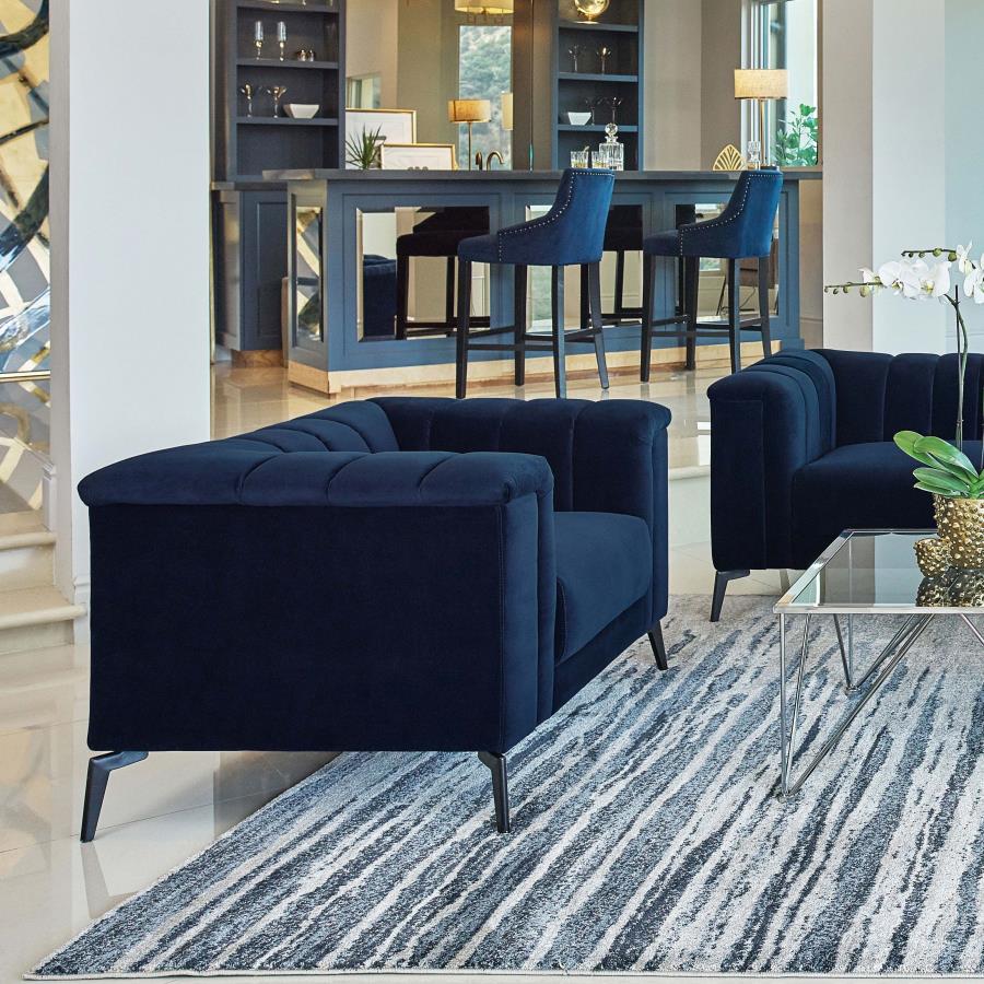 Chalet Blue Chair - MyWaynesHome #