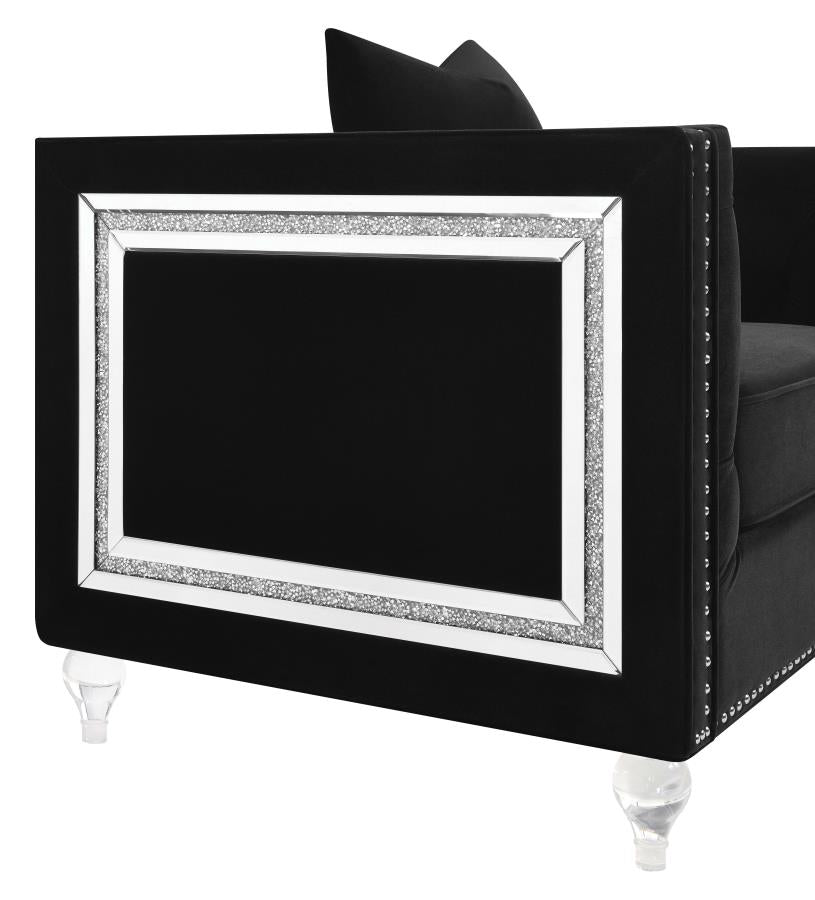 Delilah Black Chair - MyWaynesHome #