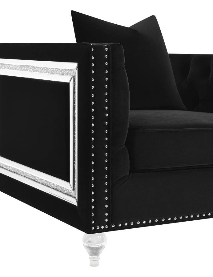 Delilah Black Chair - MyWaynesHome #