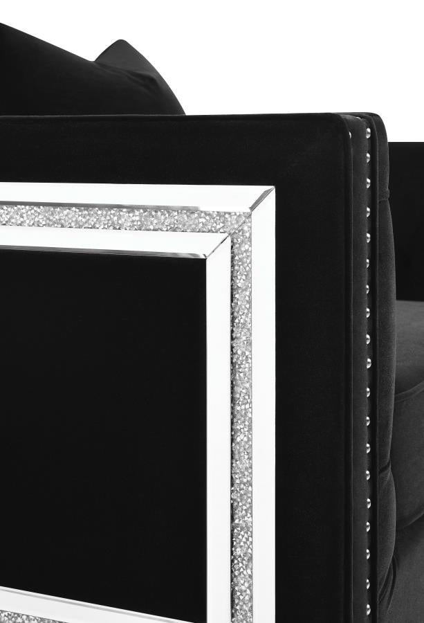 Delilah Black Chair - MyWaynesHome #