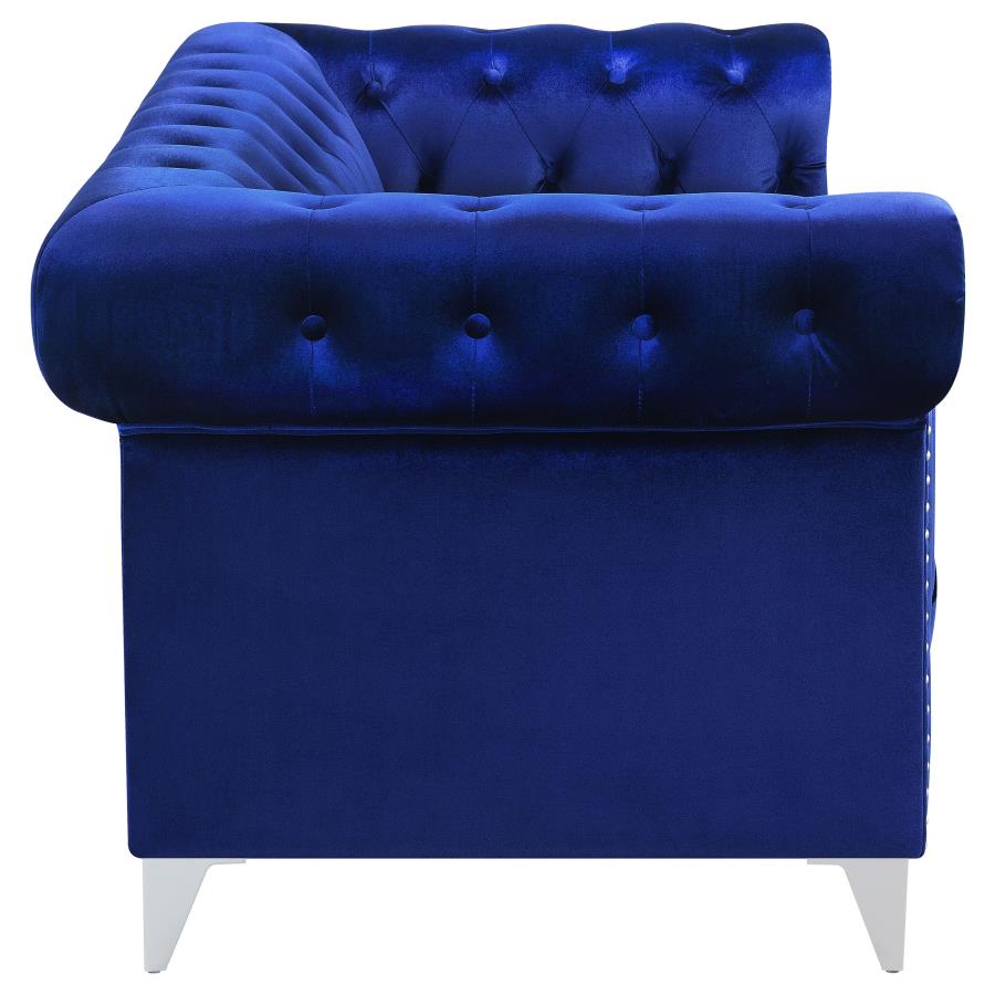 Bleker Blue 2 Pc Sofa Set - MyWaynesHome #