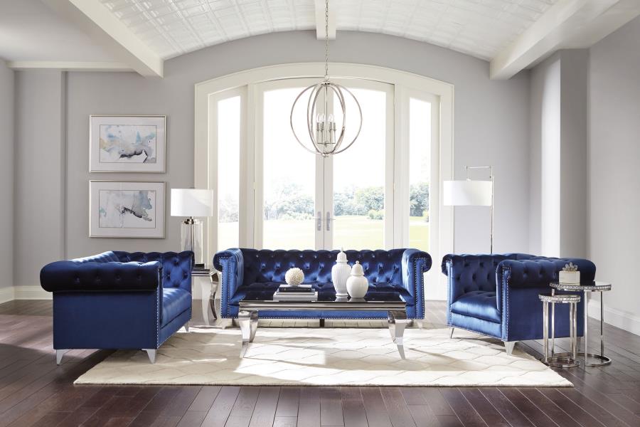 Bleker Blue Sofa - MyWaynesHome #