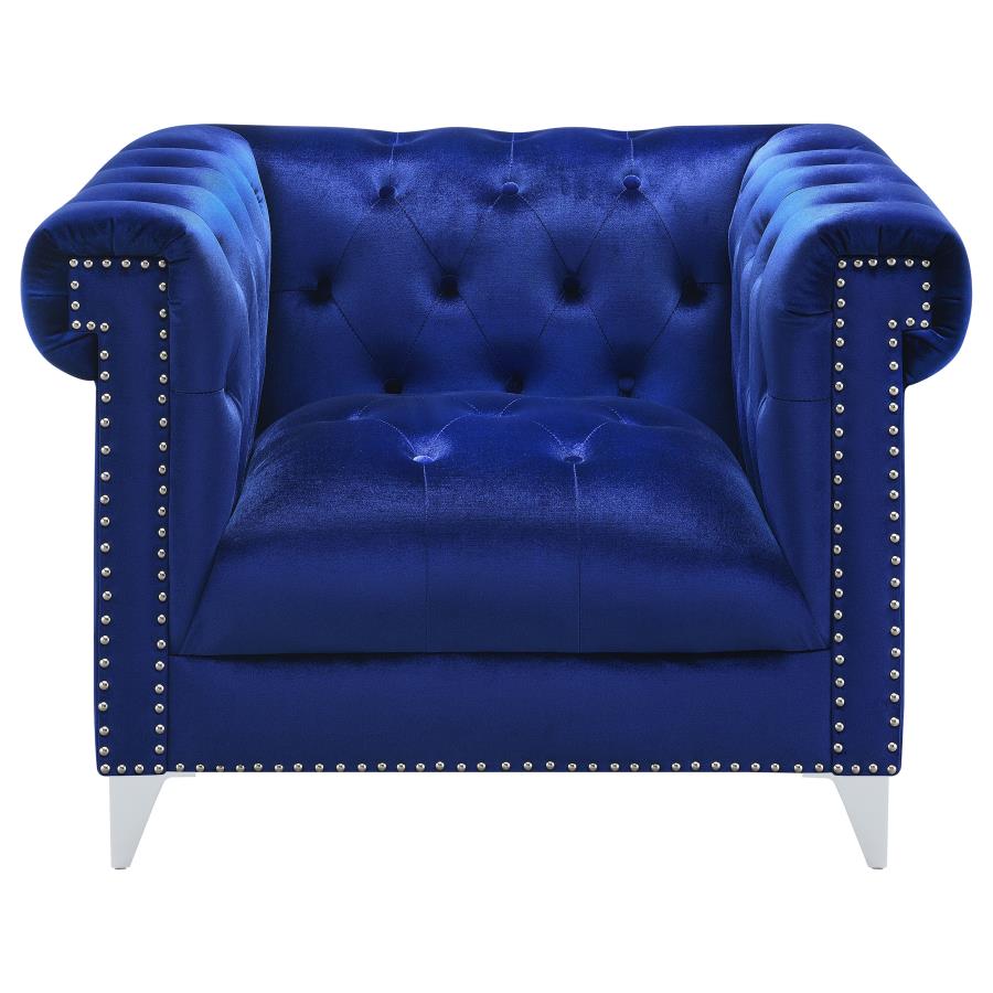 Bleker Blue Chair - MyWaynesHome #