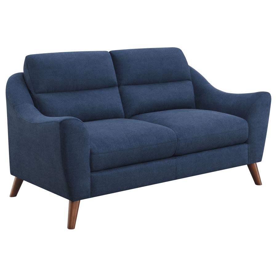 Gano Blue 3 Pc Sofa Set - MyWaynesHome #