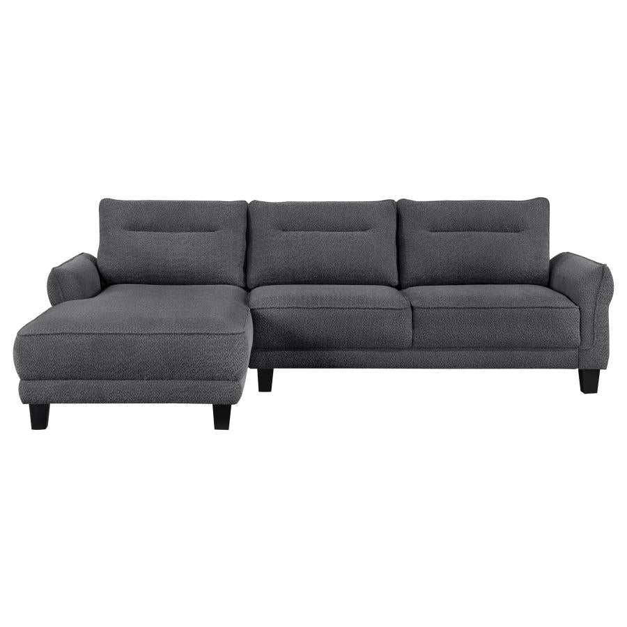Caspian Grey Sectional - MyWaynesHome #