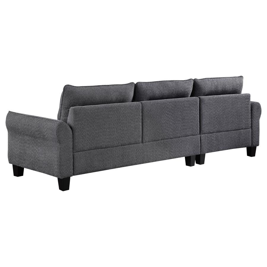Caspian Grey Sectional - MyWaynesHome #