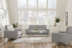 Glenmark Grey 3 Pc Sofa Set - MyWaynesHome #