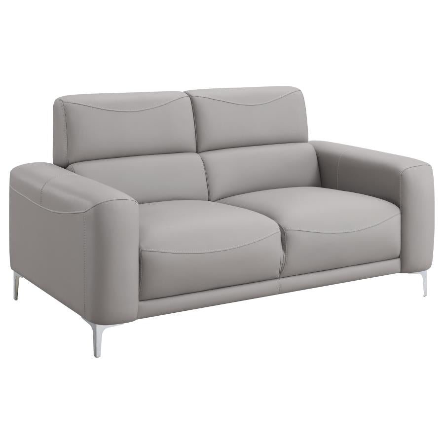 Glenmark Grey 3 Pc Sofa Set - MyWaynesHome #
